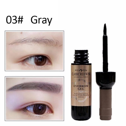 3 Colors Liquid Eyebrow Gel Lasting Tint Shade Dye Waterproof