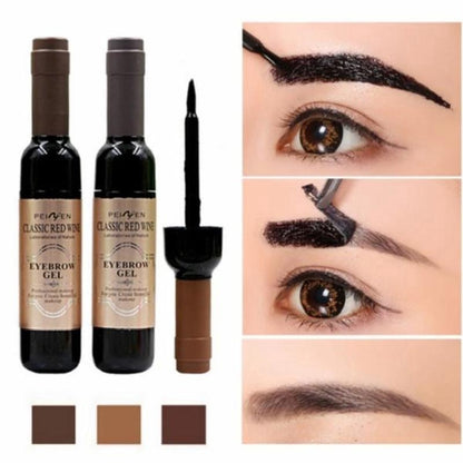 3 Colors Liquid Eyebrow Gel Lasting Tint Shade Dye Waterproof