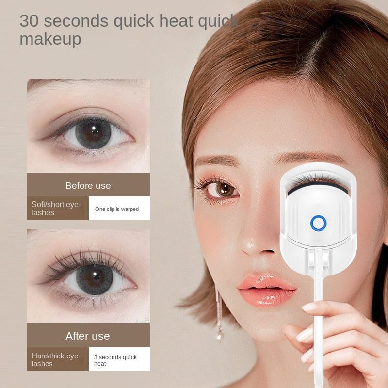 Eyelash Curler Portable Electric Heated Eye Lash Perm Long Lasting