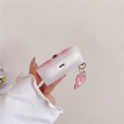 Cute Strawberry Bear AirPod Protective case