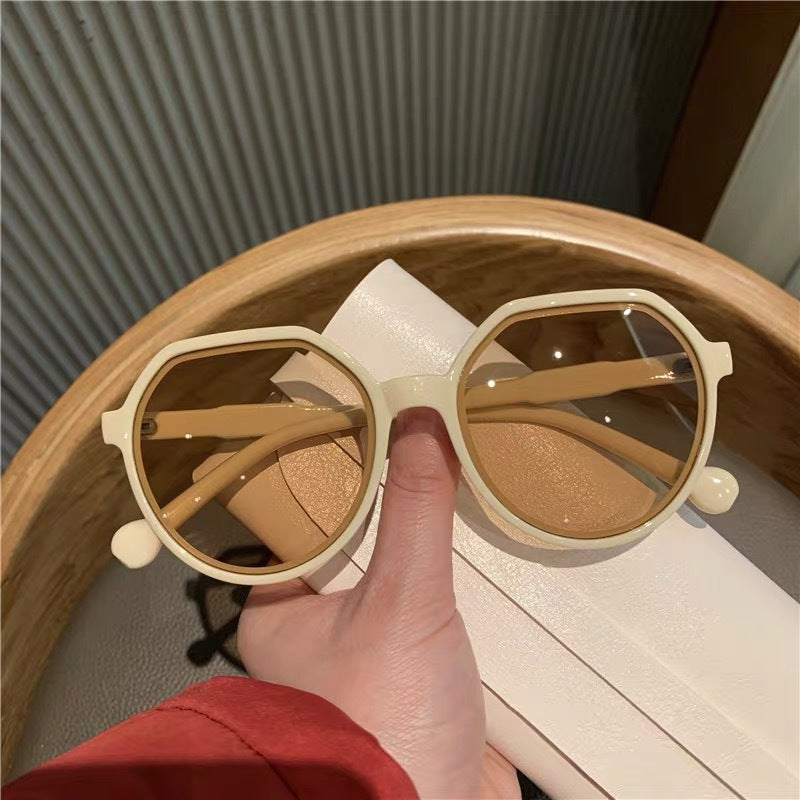 Korean sunglasses round shape