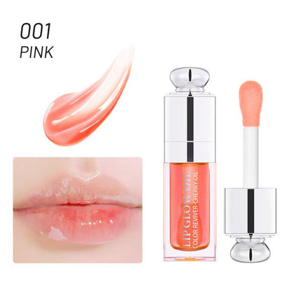 High Gloss Lipstick Mirror Moisturizing Plumping Lip Gloss Volume